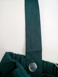 Hunter Green Suspender Skirt