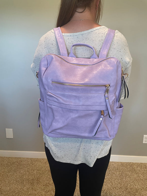 Adventure Backpack in Lavender