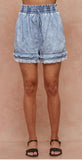 Hadley Frayed Denim Shorts