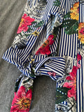 Floral & Striped Dress (pre-loved)