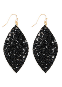 Black Sequin Earrings